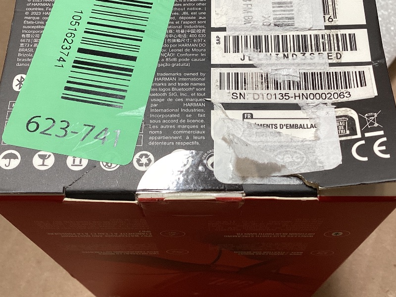 Photo 1 of JBL Wind 3 FM Bluetooth Handlebar Speaker (Red)