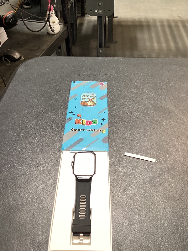 Photo 1 of 1.85" Kids Watch, AI(Translation/Q&A/Watch Face/Image Recognition)Smartwatches with Heart Rate,Sleep Monitor,Video Music Pedometer,NO APP/Phone, Gifts for 3-12 Years old Boys Girls(Built-in AI, Black)