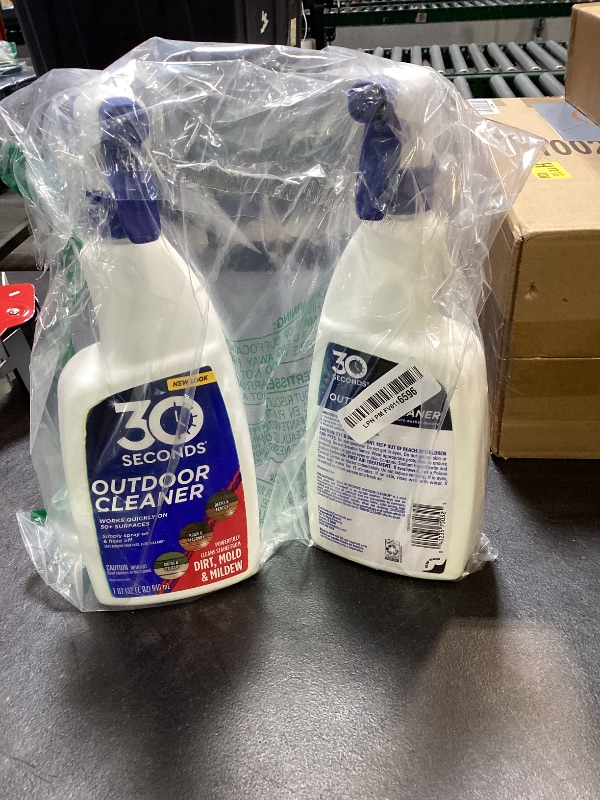 Photo 1 of 30 SECONDS Outdoor Mold & Mildew Stain Remover Spray | Ready To Use | 32 fl. oz. | 2 Pack