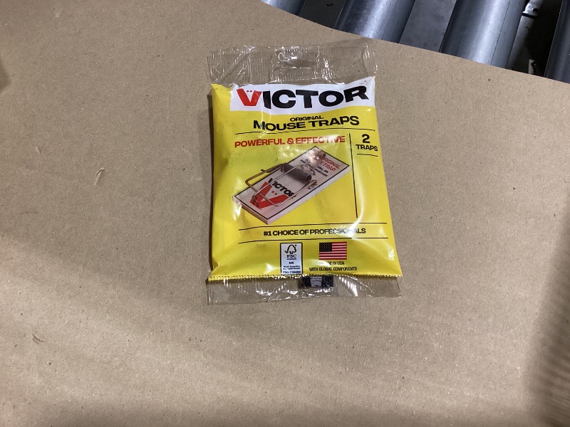 Photo 1 of Metal Pedal Mouse Trap, 2-Pk.