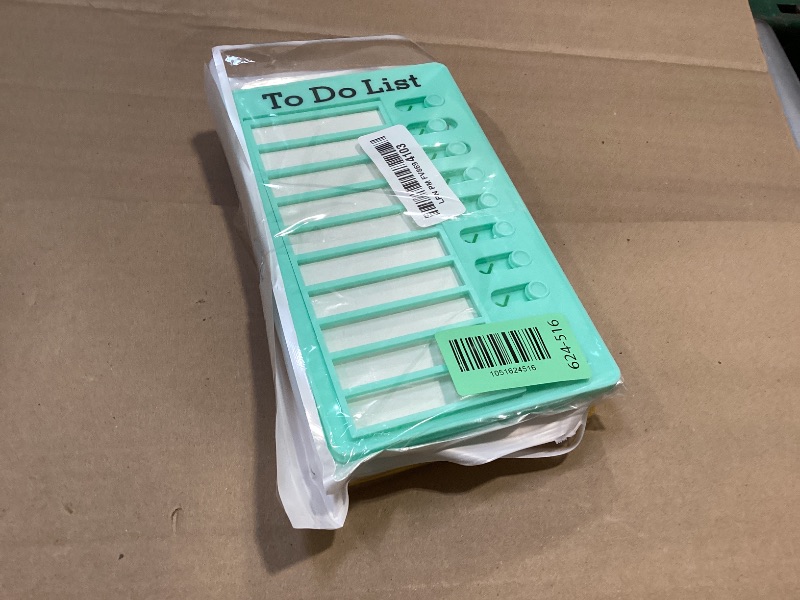 Photo 1 of 4 Pieces Chore Chart for Kids Multiple Kids - Sliding Routine Chart: Reusable to Do List, RV Checklist, Planning Board, Visual Schedule, and Reminder (bluepinkgreenyellow)