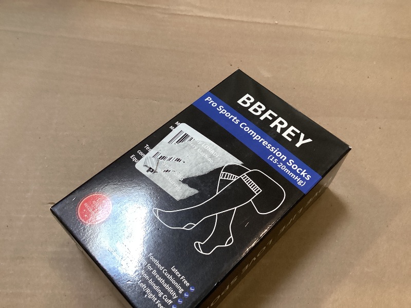 Photo 1 of 3 Pairs Easy On/Off Compression Socks - 15-20 mmHg Moderate Support Socks with Cushioned Sole and Seamless Toe