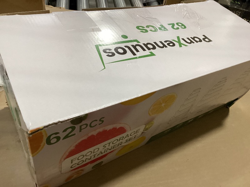 Photo 1 of 62 Pcs Large Food Storage Containers with Lids Airtight,Total 656OZ(31 Containers &31 Lids), Reusable BPA-Free Plastic Food Container for Kitchen Organization, Leakproof Meal-Prep Containers for Lunch