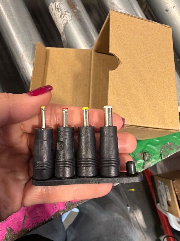 Photo 1 of ***ONE PIECE MISSING**** Basicvolt Universal AC Adapter 9V 2A Power Supply Center Positive DC 9 Volt 1.8A 1.5A 1A 0.8A 0.5A 450mA Power Cord Charger for LED Strip Light CCTV Camera Router Modem Toys DVD Speaker