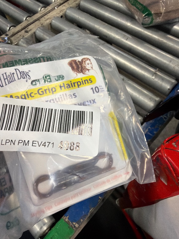 Photo 1 of ****ONLY 2***Good Hair Days Hair Pins - 2 1/2" Plastic, U-shaped Magic Grip Hairpins, Strong Durable Pins For Fine, Thick & Long Hair, Styling Accessories - Tortoise Shell, Set of 10