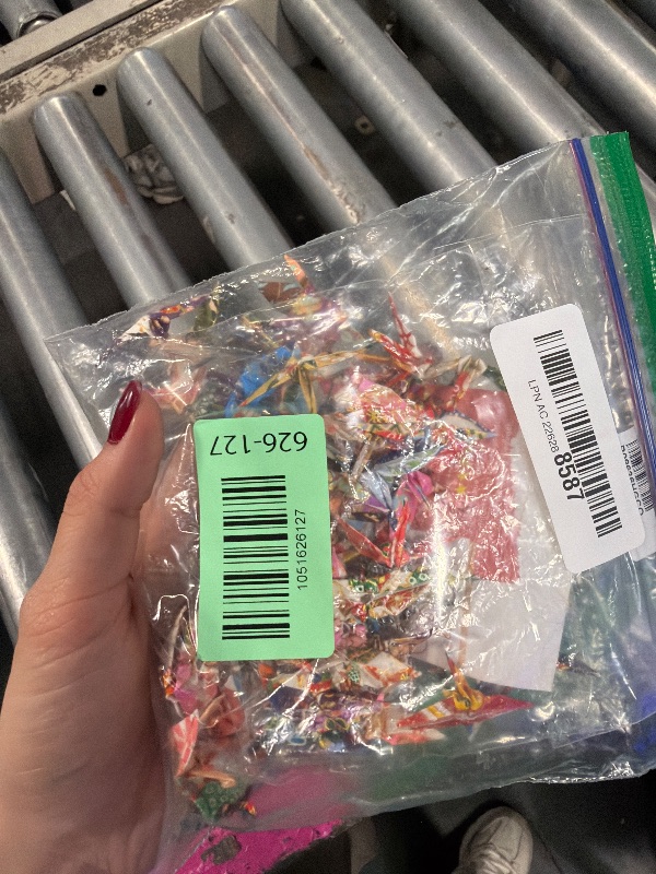 Photo 1 of 100 Origami Paper Crane Washi Paper Origami Crane Different patterns Japanese Print Made of 3.81cm 1.5 inches for Wedding decor Origamipolly