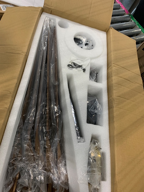 Photo 1 of TXCSLY 52'' Ceiling Fans with Lights, Modern Ceiling Fan with Remote Control, Indoor Outdoor Ceiling Fan for Living Room,Bedroom 5 Blade 3 Color Tempearture (Walnut)