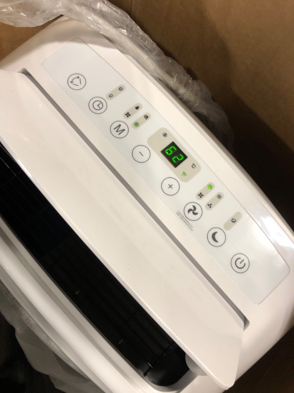 Photo 1 of **********It turns on perfectly.************ Amazon Basics 3-In-1 Portable Air Conditioner, 12000 BTU (ASHRAE), Cools Up to 550 Sqf, Portable AC with Cool/Dry (Dehumidifier)/Fan-Only Functions, Auto Mode, Sleep Mode, Timer, White