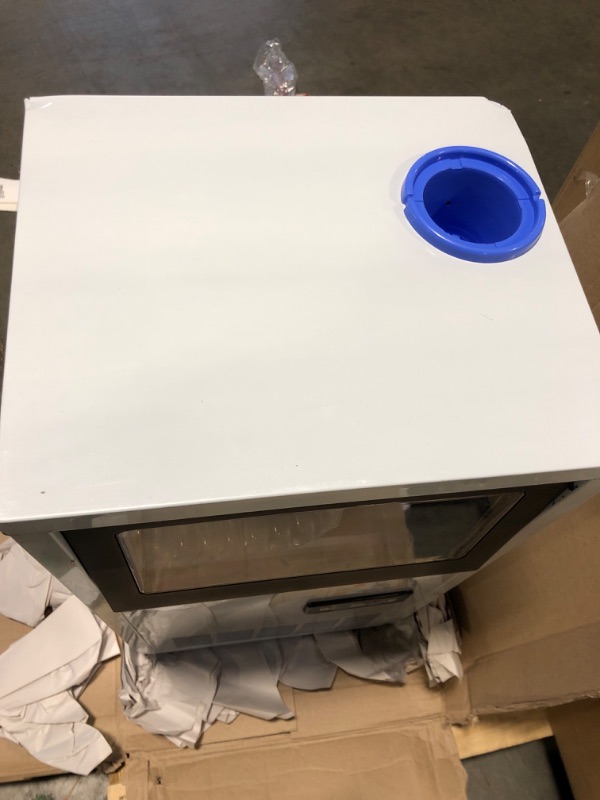 Photo 1 of **********It turns on perfectly.**************** Commercial Ice Maker Machine, 150Lbs/24H with 45Lbs Storage, Fast Ice Making in 8-15Mins, Stainless Steel Under Counter or Freestanding Ice Machine for Home, Party, Office - 2 Water Inlet Modes