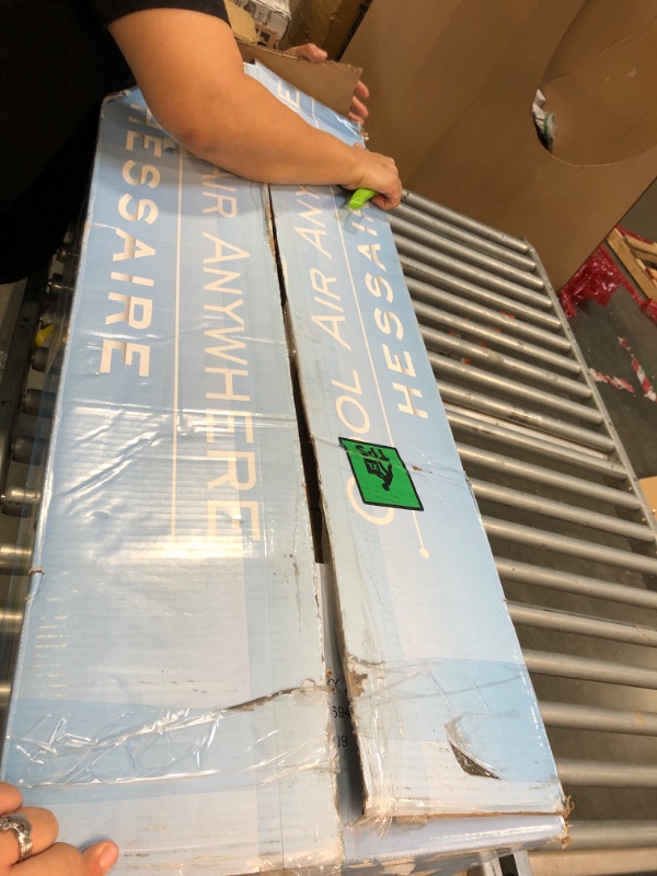 Photo 1 of ****ONE PART OF THE AC UNIT*****20K Dual 2 Zone Mini Split Air Conditioner and Heater, 20 SEER2 208-230V 9000 + 12000 BTU Wifi Mini Split AC/Heating System Multi Zone, Ductless, Wall Unit, with Installation Kits