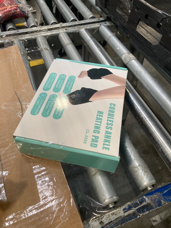 Photo 1 of 2 Pack Cordless Ankle Massager for Pain Relief, Ankle Heating Pad for Pain, Heated Ankle Massager for Pain, Rechargeable Foot Heating Pads with 3 Heat Levels, 3 Massage Modes, Auto Shut-Off