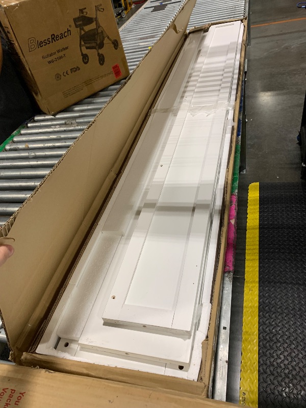 Photo 1 of ***Multiple Boxes*** ***Pick Up With Truck*** Ball & Cast Queen Size Murphy Bed Wall Chest with Closet and Storage Drawers,Wood Hideaway Platform Bedframe can be Folded,Easy Assembly,for Kids Bedroom,Student Dorms,White