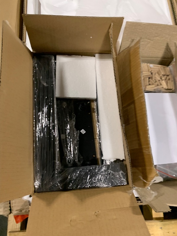 Photo 1 of ***Multiple Boxes*** ***Pick Up With Truck*** Ball & Cast Queen Size Murphy Bed Wall Chest with Closet and Storage Drawers,Wood Hideaway Platform Bedframe can be Folded,Easy Assembly,for Kids Bedroom,Student Dorms,White