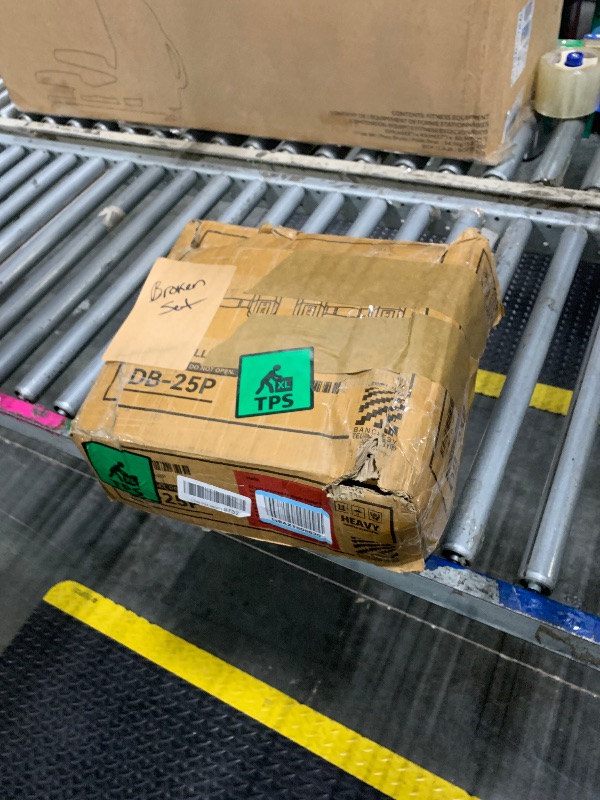 Photo 1 of ***Only One*** Fitvids Hex Dumbbell Rubber Coated Hand Weight for Exercises and Fitness, 25 LB