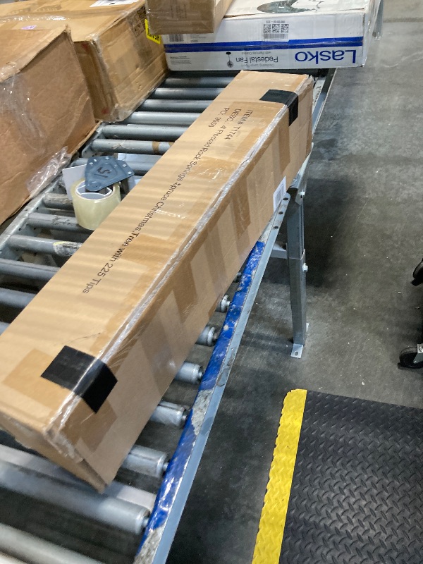 Photo 1 of ***missing hardware*** Nearly Natural 4ft. Flocked Rock Springs Spruce Artificial Christmas Tree