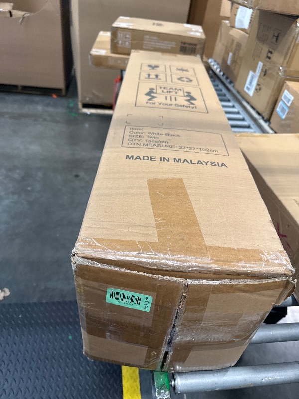 Photo 1 of ***SIMILAR PRODUCT*** Oeko Twin Mattress 10 Inch, Hybrid Mattress Twin Size Bed in a Box, Memory Foam and Individual Pocket Springs, Edge Support, Motion Isolation & Pressure Relief, Medium Firm, 365-Night Trial