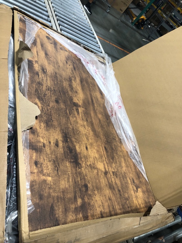 Photo 1 of ** used/ missing parts *** GarveeHome Dining Table for 4, Small Table and Chairs Set of 4, Square Dinette Set for 4, 5 Piece Kitchen & Dining Room Sets for Small Space (Vintage, Table with 4 Upholstered Chairs)