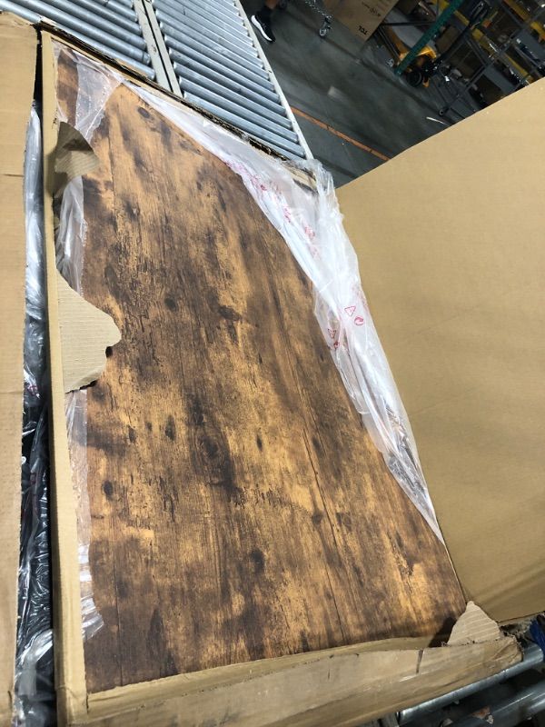 Photo 1 of ** USED/ MISSING PARS *** GarveeHome Dining Table for 4, Small Table and Chairs Set of 4, Square Dinette Set for 4, 5 Piece Kitchen & Dining Room Sets for Small Space (Vintage, Table with 4 Upholstered Chairs)