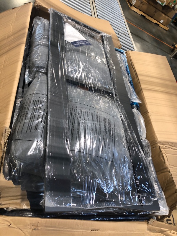 Photo 1 of ** USED/JUST ONE PIECE OF FURNITURE * DAMAGE MINOR *** Solaste Aluminum Patio Furniture Set for All Weather, Oversized Metal Outdoor Furniture Set with 27.5" Deep Seating and 3.2" Wide Armrest, Outdoor Patio Conversation Set with 5" Cushion, Grey