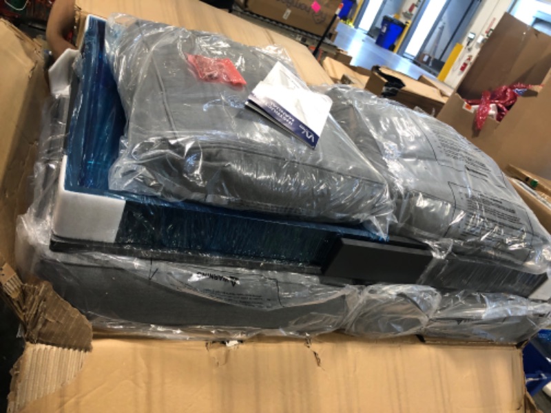 Photo 1 of ** USED/JUST ONE PIECE OF FURNITURE * DAMAGE MINOR *** Solaste Aluminum Patio Furniture Set for All Weather, Oversized Metal Outdoor Furniture Set with 27.5" Deep Seating and 3.2" Wide Armrest, Outdoor Patio Conversation Set with 5" Cushion, Grey