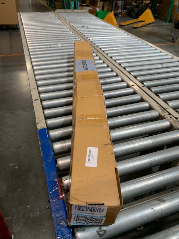 Photo 1 of 1 Inch Heavy Duty Adjustable Curtain Rods for Windows, Industrial Wrap Around Room Divider Decorative Curtain Rods Wall Mount & Ceiling Mount for Indoor & Outdoor, 72 to 144 inch, Black