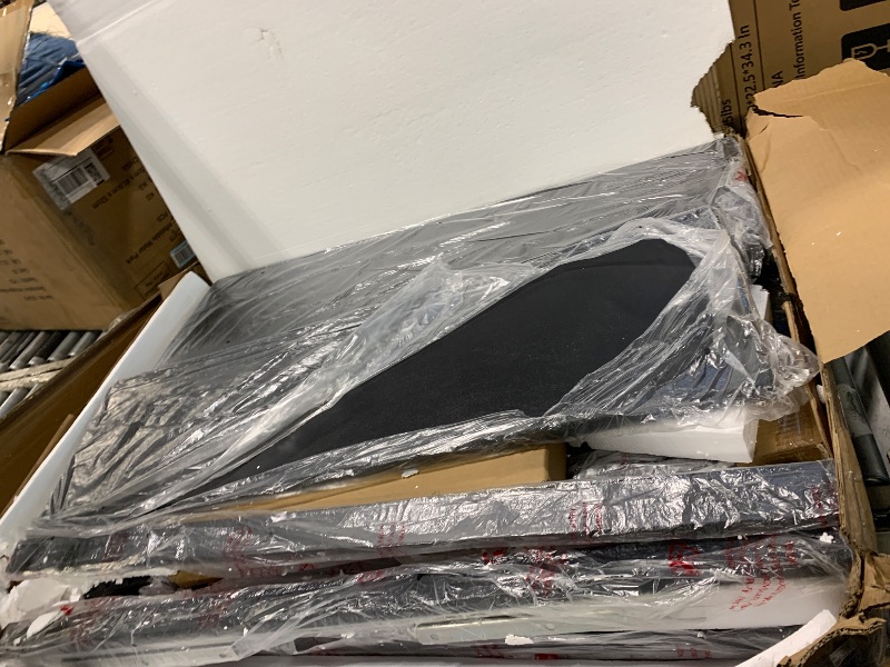 Photo 1 of ** USED/ UNTESTED** VECELO 3-Piece 63" Extendable Kitchen Table with Benches/Chairs, Modern Breakfast Dinette/Dining Room Set for 4/6/2, Small Space Saving Design, Easy Assembly