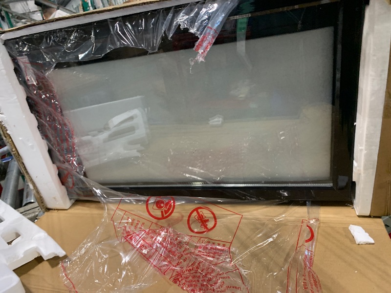 Photo 1 of *** NEW*** EUHOMY Beverage Refrigerator Cooler, 130 Can Mini Fridge with Glass Door for Soda Beer or Wine, Beverage Cooler for Home, Office, Bar with Adjustable Removable Shelves, Black