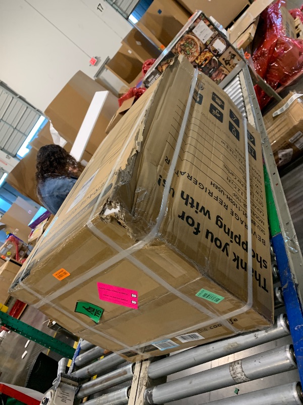 Photo 1 of *** NEW*** EUHOMY Beverage Refrigerator Cooler, 130 Can Mini Fridge with Glass Door for Soda Beer or Wine, Beverage Cooler for Home, Office, Bar with Adjustable Removable Shelves, Black