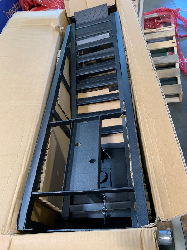 Photo 1 of ** NEW** Rovibek 2 Pack Hydraulic Car Ramps 5t 11000lbs, Car Lift Service Ramps, Heavy Duty Steel Cars Lift Ramp Height 11.6"-16.5", Auto Ramp for Changing Oil for Maintenance, Black