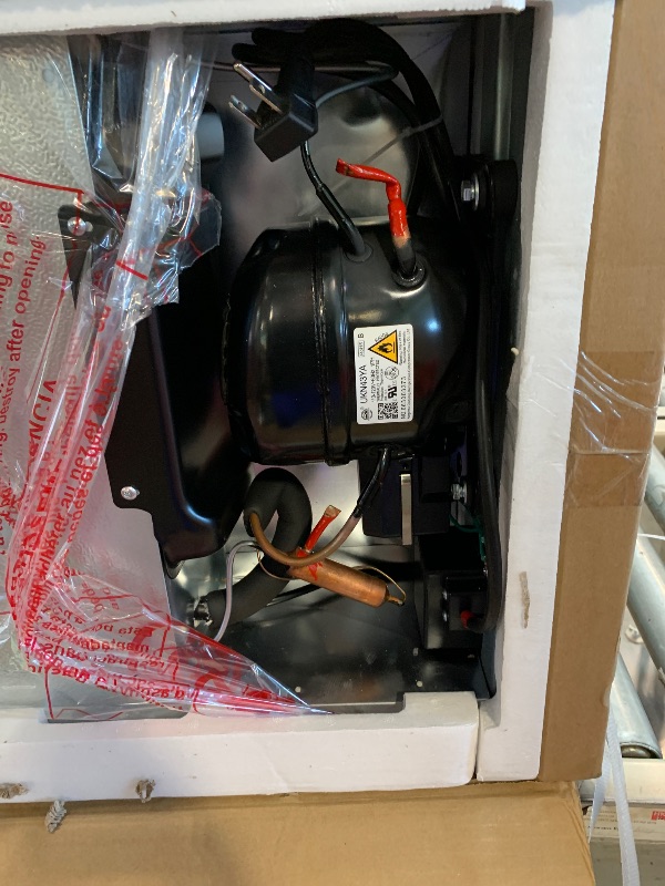 Photo 1 of ** NEW** EUHOMY Beverage Refrigerator Cooler, 130 Can Mini Fridge with Glass Door for Soda Beer or Wine, Beverage Cooler for Home, Office, Bar with Adjustable Removable Shelves, Black