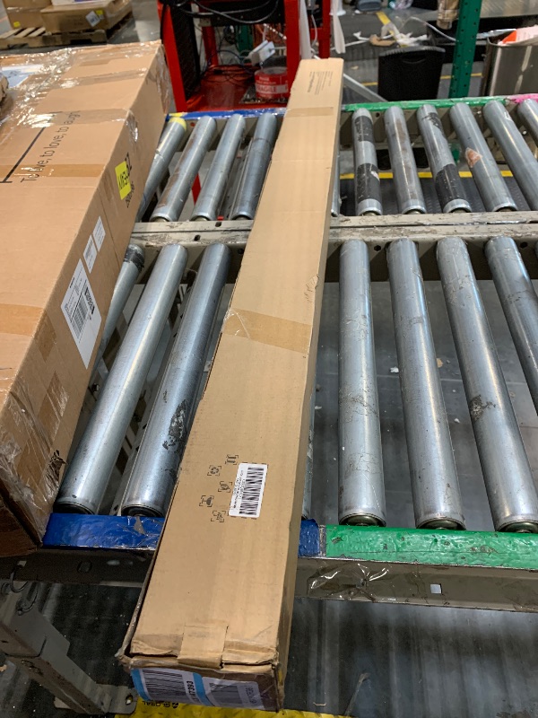 Photo 1 of 1 Inch Curtain Rods 72 to 144 Inches (6 to 12 ft) Telescoping Single Drapery Rod, USFOOK Heavy Duty Curtain Rods for Windows with Silver Decorative Translucent Finials