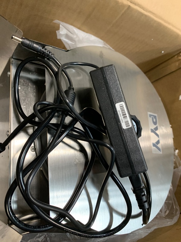 Photo 1 of *** VERY USED***** PYY Commercial Vegetable Slicer - Electric & Manual 2-in-1, 0-0.51" (0-13mm) Adjustable Thickness, Electric Vegetable Slicer with Large Feed Port, High-Speed Food Slicer for Potato Tomato Lemon