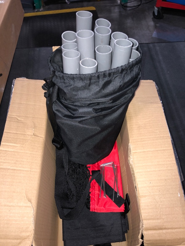 Photo 1 of ** MISSING INSTRUCTIONS***
Baseball Ball Strike Zone,Sangle Soppfy Pitching Net & Baseball Strike Zone Compatible with Softball Balls and Plastic Baseballs.Baseball Net Set Up and Assemble Easily. (2 in 1)