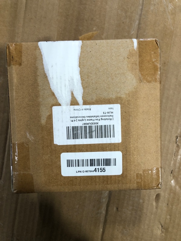 Photo 1 of [ Rotating Fire Flame Lights ] 4 Ft Halloween Inflatables Decorations Outdoor Ghost Broke Out from Window Blow Up Scary Halloween Decorations Party Outside Indoor Yard Garden Lawn Decor