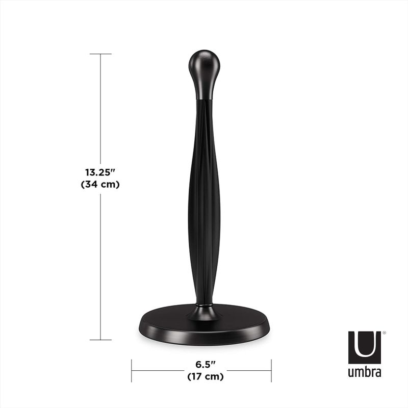 Photo 1 of **SIMILAR**
Umbra Tug One-Handed-Tear Modern Paper Towel Holder, Black