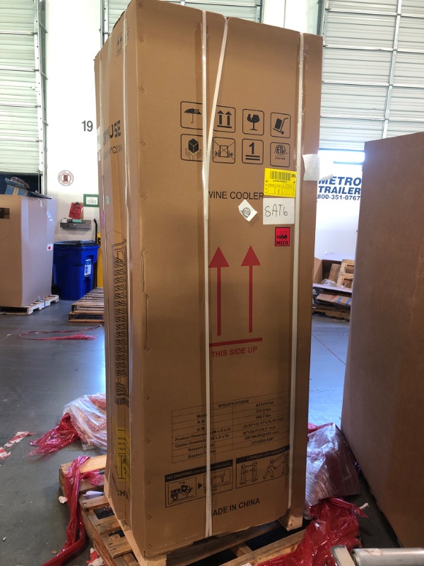 Photo 1 of ***FACTORY SEALED*****MAY NEED A TRUCK***ORYMUSE Large 200 Bottle Wine Fridge - 24 Inch Wine Cooler Refrigerator, Freestanding and Built-in Design, Upgraded Compressor Cooling, Intelligent Temperature Memory