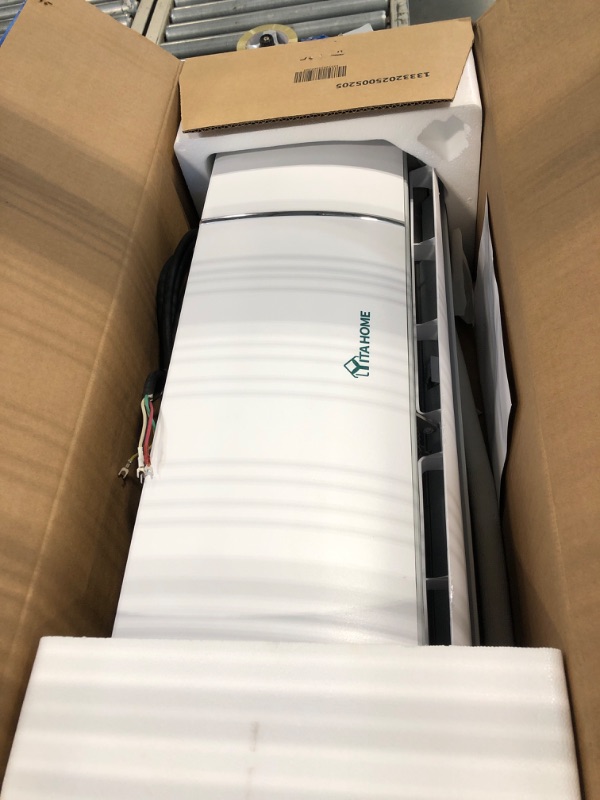 Photo 1 of ***ONLY THE INDOOR UNIT***YITAHOME 12000 BTU Mini Split Air Conditioner Heat Pump System, Wifi Enabled 20 SEER2 115V Inverter Ductless AC Cool Up to 750 Sq. Ft, Compatible with Alexa, Complete Installation Kit, White