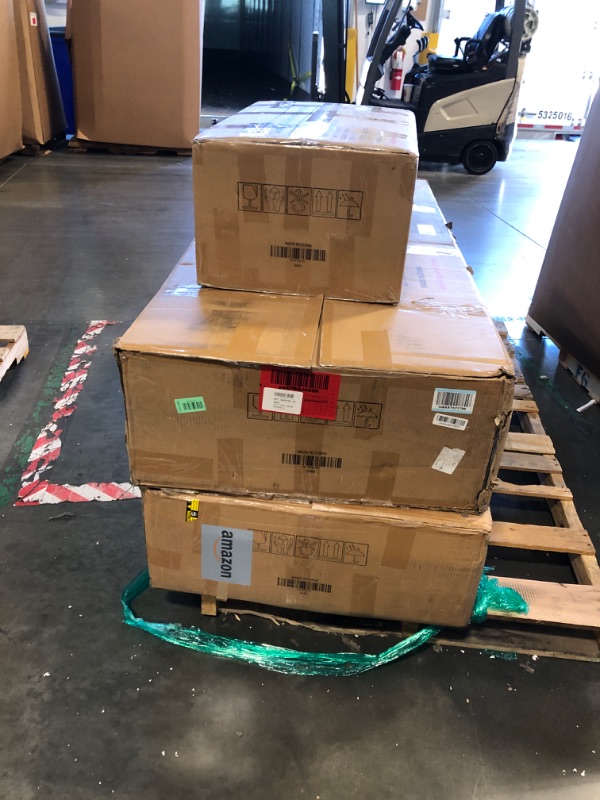 Photo 1 of ***03  BOXES***MAY NEED A TRUCK***Trygoal L Shaped Couch Sectional Couches with Chaise and Storage Ottoman, 3 Pieces Modular Convertible Sofa for Living Room Furniture Sets and Small Apartment, Black