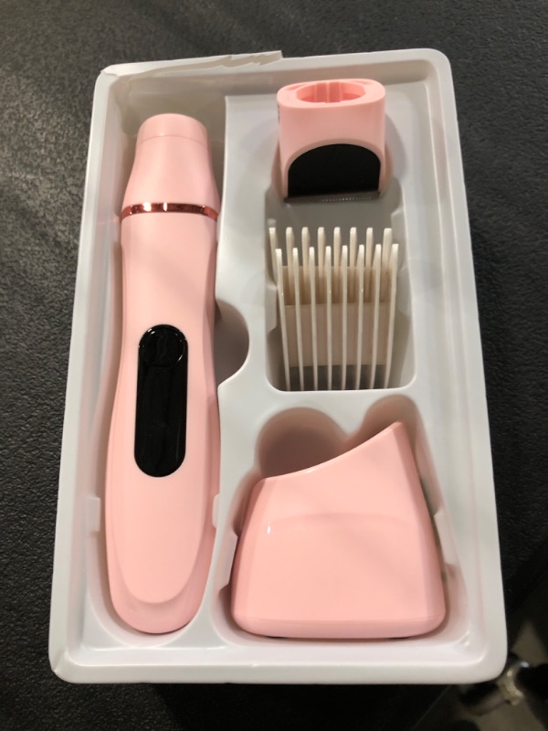 Photo 1 of ** MISSING FACIAL BLADE**
Foil Shaver & Bikini Trimmer for Women, Painless Waterproof Electric Razor Remover for Leg, Body, Armpit & Facial Hair, Cordless with Ceramic Blade,USB Charging Dock, Travel Size, Gifts for Her, Pink