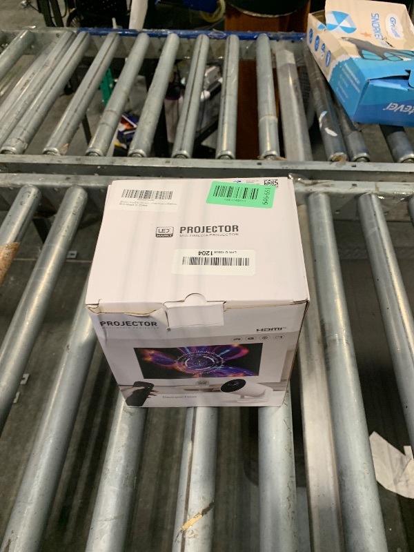 Photo 1 of [Electric Focus]Mini Portable Projector with 4K Support, Bluetooth 5.4 WIFI6, 5watt Sound Base Speaker, 260 ANSI, Android 11, 210° Rotation , Auto Keystone Correction Video Projector HY300 PLUS