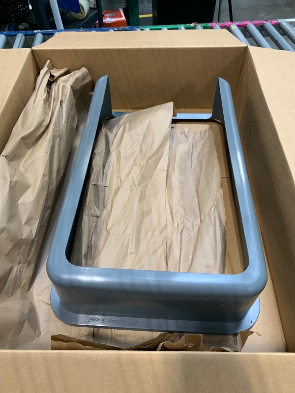 Photo 1 of ***JUST THE TOP** iPrimio XL Stainless Steel Litter Box with Lid - High-Sided Metal Litter Box with Enclosure for Big Cats - Easy to Clean, Rust-Resistant, and Durable - Never Absorbs Odors - 23.5 x 15.5 x 6 in