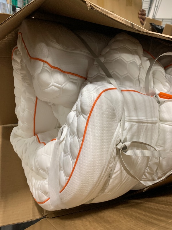 Photo 1 of **** SIZE UNKNOWN, QUEEEN OR KING **** Dormeo Premium  Cooling Mattress Topper - 3-Zone Octaspring? Technology for Optimal Back Support, Anti-Slip Bottom