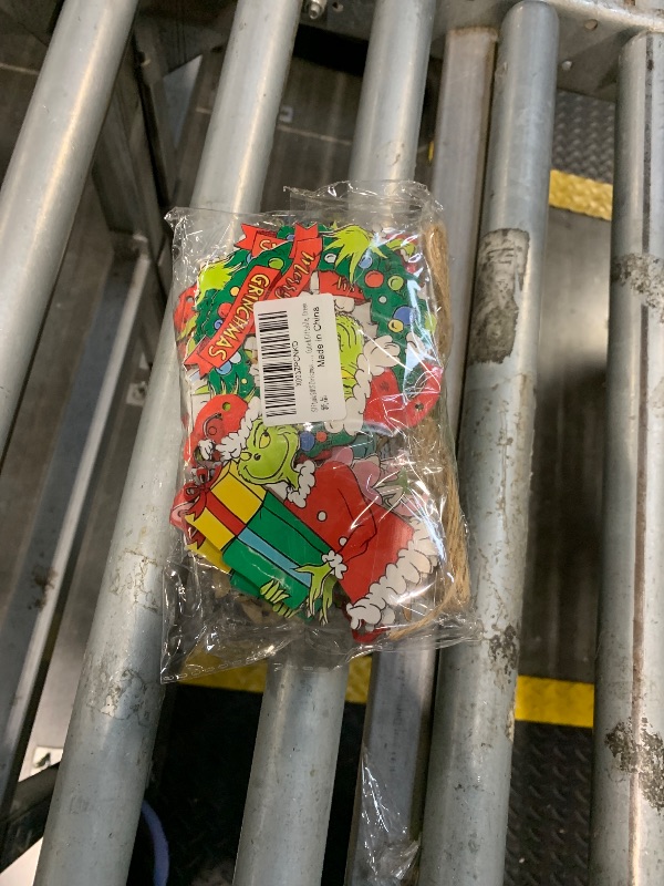 Photo 1 of ***  GRINCH 2pk ** Slitunk Christmas Tree Decorations, 24PCS Christmas Cute Wooden Hanging Ornaments for Tree, Christmas Decor Indoor Home Party Gifts