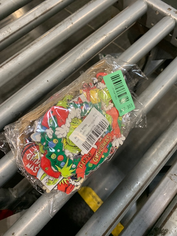 Photo 1 of *** 3 PK BUNDLE GRINCH *** Slitunk Christmas Tree Decorations, 24PCS Christmas Cute Wooden Hanging Ornaments for Tree, Christmas Decor Indoor Home Party Gifts