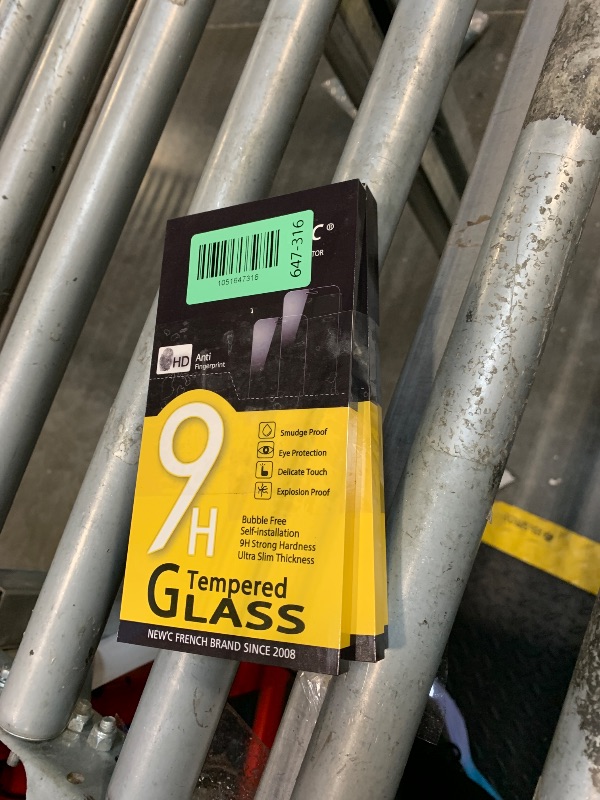 Photo 1 of ** BUNDLE OF 3 *** NEW'C 4 Pack, 2 Pack for iPhone 13 Mini Screen Protector + 2 Pack Camera Lens Protector, Sensor Protection,Case Friendly Tempered Glass Film