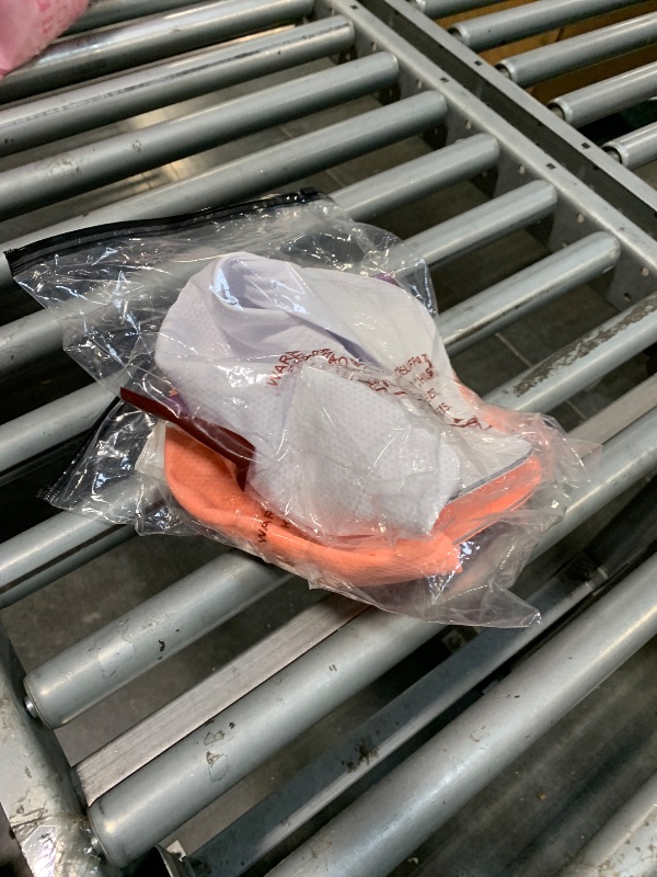 Photo 1 of **** 2 PK BUNDLE **** STARANCE Women's Unstructured Running Cap Performance Mesh Hat - Lightweight, Reflective Safety (Orange) (white)