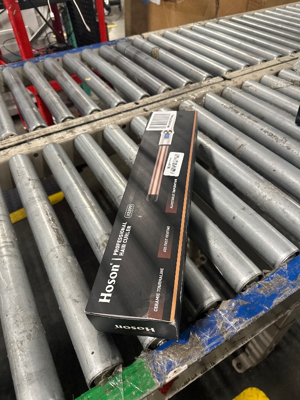 Photo 1 of 1 Inch Extra Long Barrel Curling Wand, Ceramic Tourmaline Curling Wand Professional Dual Voltage with Adjustable Temperature