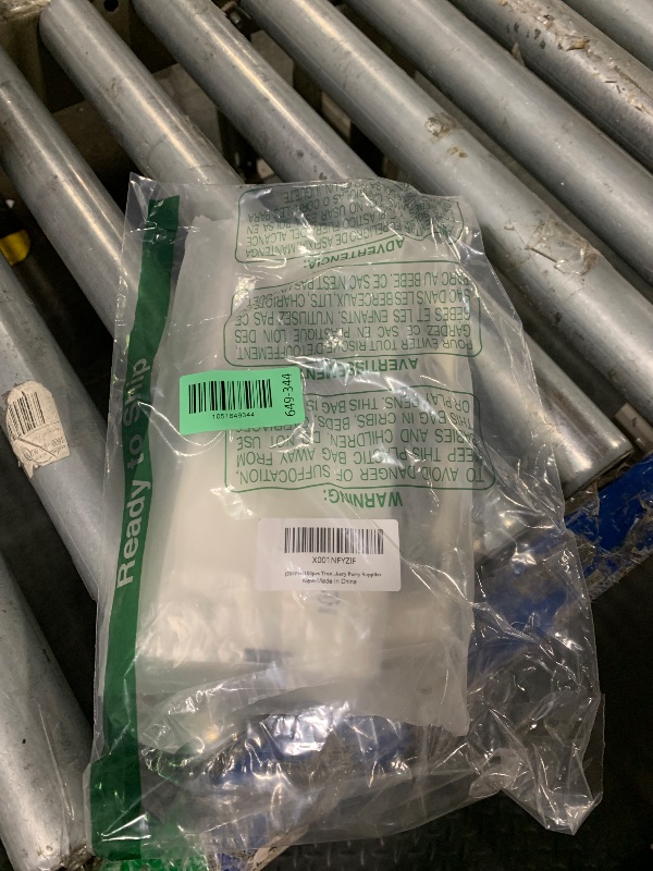 Photo 1 of (200Pcs)100pcs Translucent Plastic Bags/Bakery Bags with 100pcs Hand made Stickers for Cookie Cake Chocolate Candy Snack Wrapping Good for Bakery Party Supplies