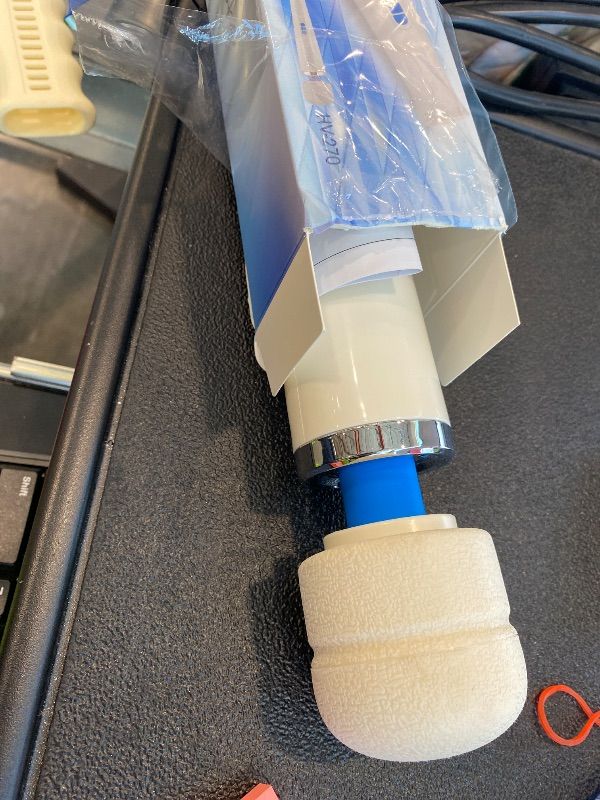 Photo 1 of **UNTESTED**
Metooka Therapeutic Cordless Massager - Powerful Massage Tool Handheld 8 Speeds 20 Patterns - Rechargeable Hand Massagers for Sore Muscles - Hand Held Massage Tool for Neck & Back