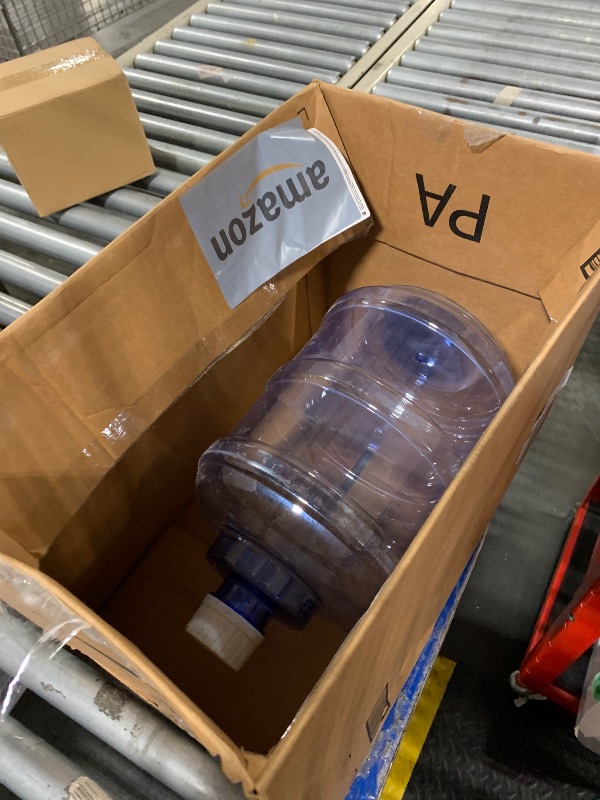 Photo 1 of *** DISPENSER BASE IS MISSING *** Pet Water Dispenser Station - 3 Gallon/11L Replenish Pet Waterer for Large Dog Cat Animal Automatic Gravity Water Drinking Fountain Bottle Bowl Dish Stand